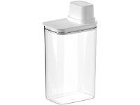 Pote Hermetico Com Medidor 2,3L Drop Branco Fech - 1