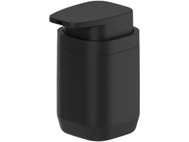 Porta Sabonete Liquido Aura Preto Fechado - 1