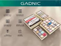 Kit 4 Colmeias Organizadoras de Gaveta Gadnic Com Divisórias - 2