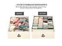 Kit 4 Colmeias Organizadoras de Gaveta Gadnic Com Divisórias - 4