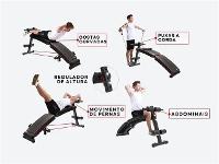 Prancha Abdominal Gadnic Multifuncional Com Apoio E Elásticos - 3