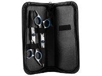 Kit Tesoura Profissional Gadnic Corte Polimento Desfiadeira 6.0 - 1