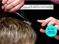 Kit Tesoura Profissional Gadnic Corte Polimento Desfiadeira 6.0 - 4