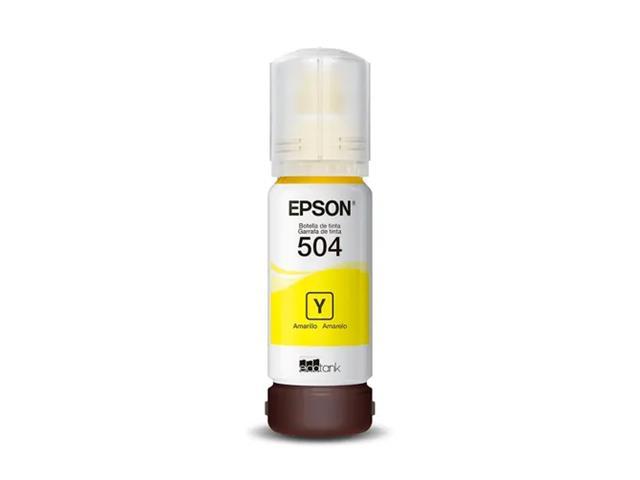 Refil de Tinta Epson T504 Amarelo T504422-BR - 1