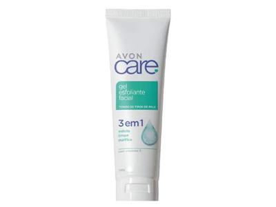 Gel Esfoliante Facial 3 em 1 Avon Care 100ml