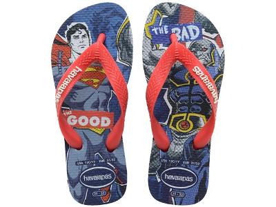 Chinelo Havaianas Kids Hero Dc Marinho