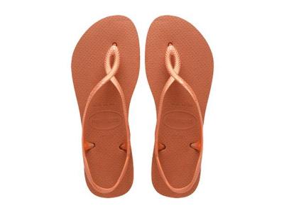 Chinelo Havaianas Luna Laranja Cerrado