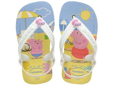 Chinelo Havaianas N.Baby Peppa Pig Buttercream