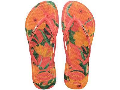 Chinelo Havaianas Slim Tropical Coral Tropical