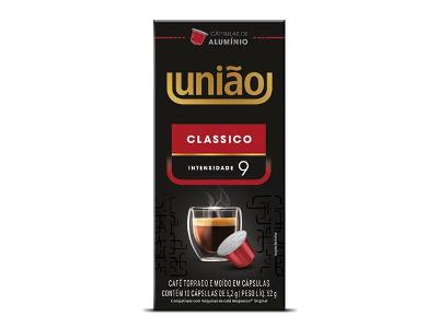 Cafe em Capsula Uniao Classico 10 Cápsulas 52G