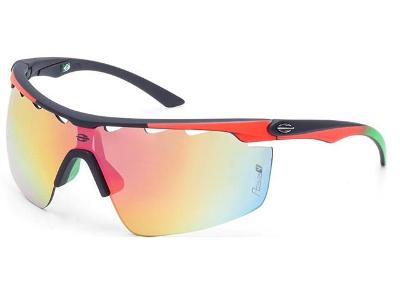 Óculos de Sol Mormaii Athlon 4 Preto Emborrachado Vermelho degrade