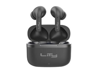 Fone de Ouvido Bluetooth TWS Lity ANC Ativo Preto (TWA-201)