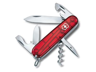 Canivete Victorinox Spartan Translúcido Vermelho
