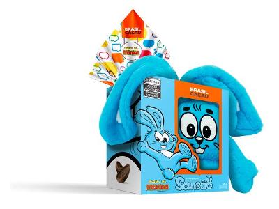 Ovo de Páscoa Brasil Cacau com Mochila Sansão 120g