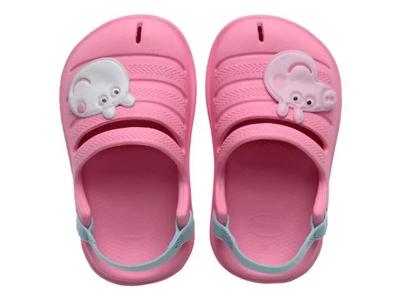 Sandalias Havaianas Baby Clog Peppa Pig Pink Lemonade