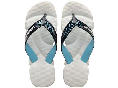 Chinelo Havaianas Power 2.0 Branco/Preto Tam 41-42