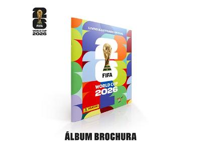 Álbum de Figurinhas Copa do Mundo 2026 Oficial Brochura