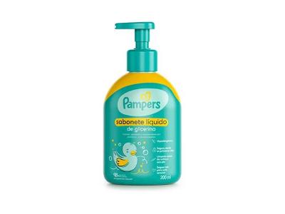Sabonete Líquido para o Corpo Pampers Glicerina 200ml