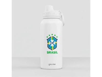 Garrafa Termica Gocase Copa Brasil Fresh 950ml