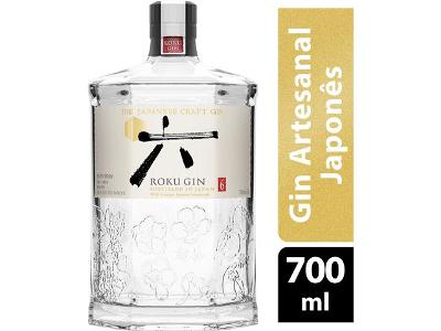 Roku Gin Japonês 700ml