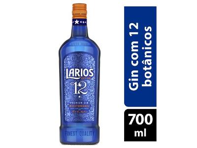 Larios Gin 12 Premium Mediterrâneo 700ml