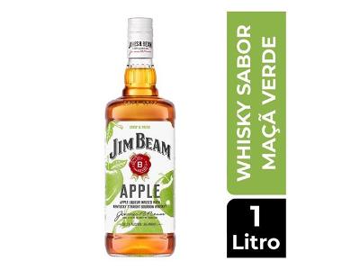 Jim Beam Licor Apple 1L