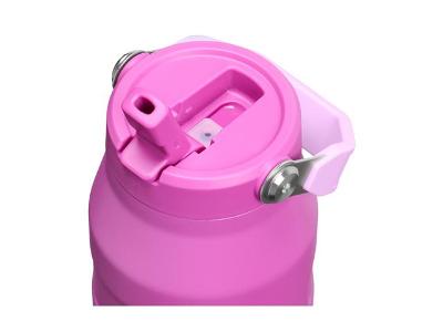 Garrafa Térmica Aerolight Flip Straw  Dark Blossom 473ml