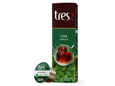 Cápsulas Três Corações Chá de Hortelã