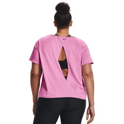 Camiseta de Treino Plus Size Feminina Under Armour Tech Vent SS