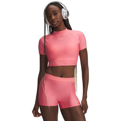 Camiseta de Treino Under Armour HearGear Crop Mock