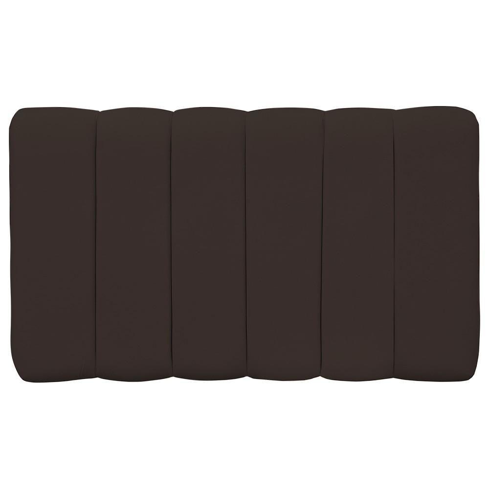 Cabeceira Cama Box Painel Solteiro 100 Cm Dubai W01 Marrom - 3