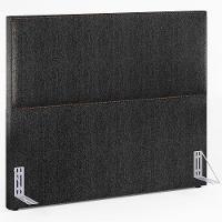 Cabeceira Cama Box Casal Tachas 140 Cm Vicenza L02 Chumbo - 8