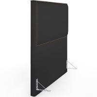 Cabeceira Box Casal King Com Tachas 195 Cm Suede Preto - 3