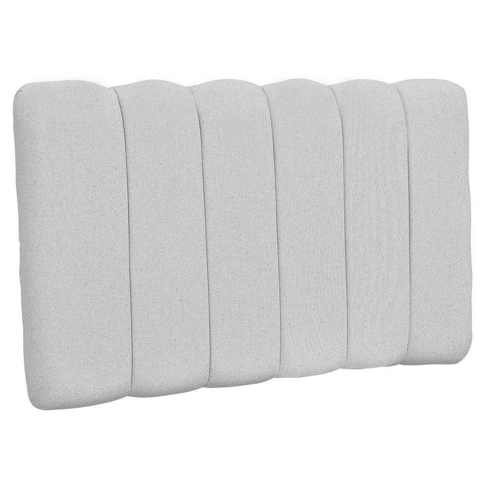 Cabeceira Cama Box Painel Solteiro 100 Cm Dubai W01 Cinza - 1