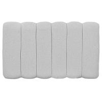 Cabeceira Cama Box Painel Solteiro 100 Cm Dubai W01 Cinza