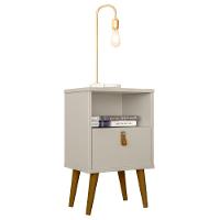 Kit Cabeceira Casal 240cm Com Mesa De Cabeceira Freijó - 2