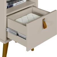 Kit Cabeceira Casal 240cm Com Mesa De Cabeceira Freijó - 10