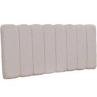 Cabeceira Cama Box Painel Casal 140 Cm Dubai W01 Linho Bege - 6