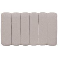 Cabeceira Cama Box Painel Solteiro 100 Cm Dubai W01 Bege