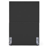 Cabeceira Cama Box Solteiro Com Tachas 100 Cm Suede Preto - 3