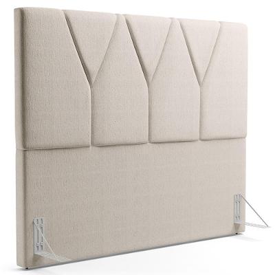 Cabeceira Cama Box Casal 140 Cm Aurora W01 Linho Cru
