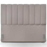 Kit Cabeceira Casal 140cm E Calçadeira Recamier Baú Bege - 5