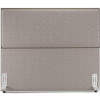 Cabeceira Box Casal Tachas 160 Cm Vicenza L02 Bouclê Bege - 6