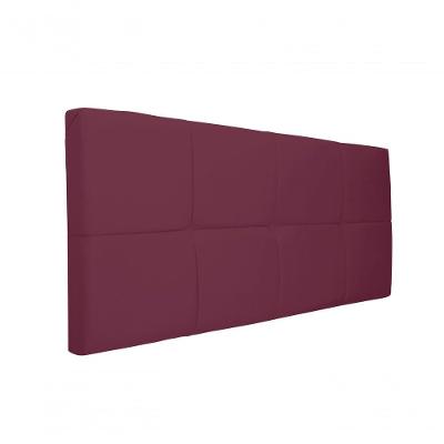 Painel Cabeceira Casal 1,40cm Bordô/vinho