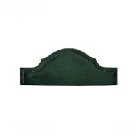 Cabeceira Casal Provençal Luxo 140X60 Verde Tachas Fumê - 2