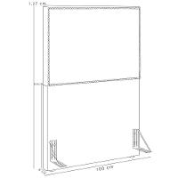 Cabeceira Cama Box Solteiro Tachas 100 Cm Vicenza L02 Bege - 9