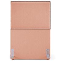 Cabeceira Cama Box Solteiro Com Tachas 100 Cm Linho Rosê - 3