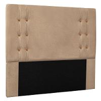 Kit Cabeceira E Calçadeira Recamier Queen 1,60M Suede Bege - 7