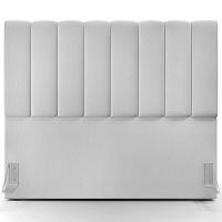 Kit Cabeceira Casal 140cm Com Calçadeira Recamier Baú Cinza - 5