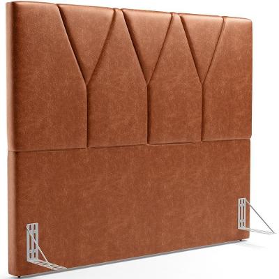Cabeceira Cama Box Casal King 195 Cm Aurora W01 Camel